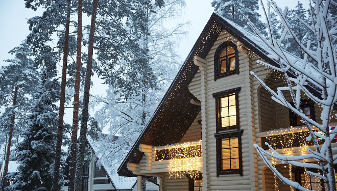 Внешний вид коттеджа