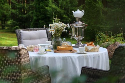 ЧАЕПИТИЕ С САМОВАРОМ